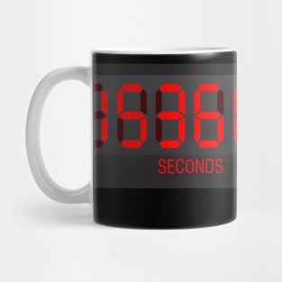 31,536,000 SECONDS (in a year!) Mug